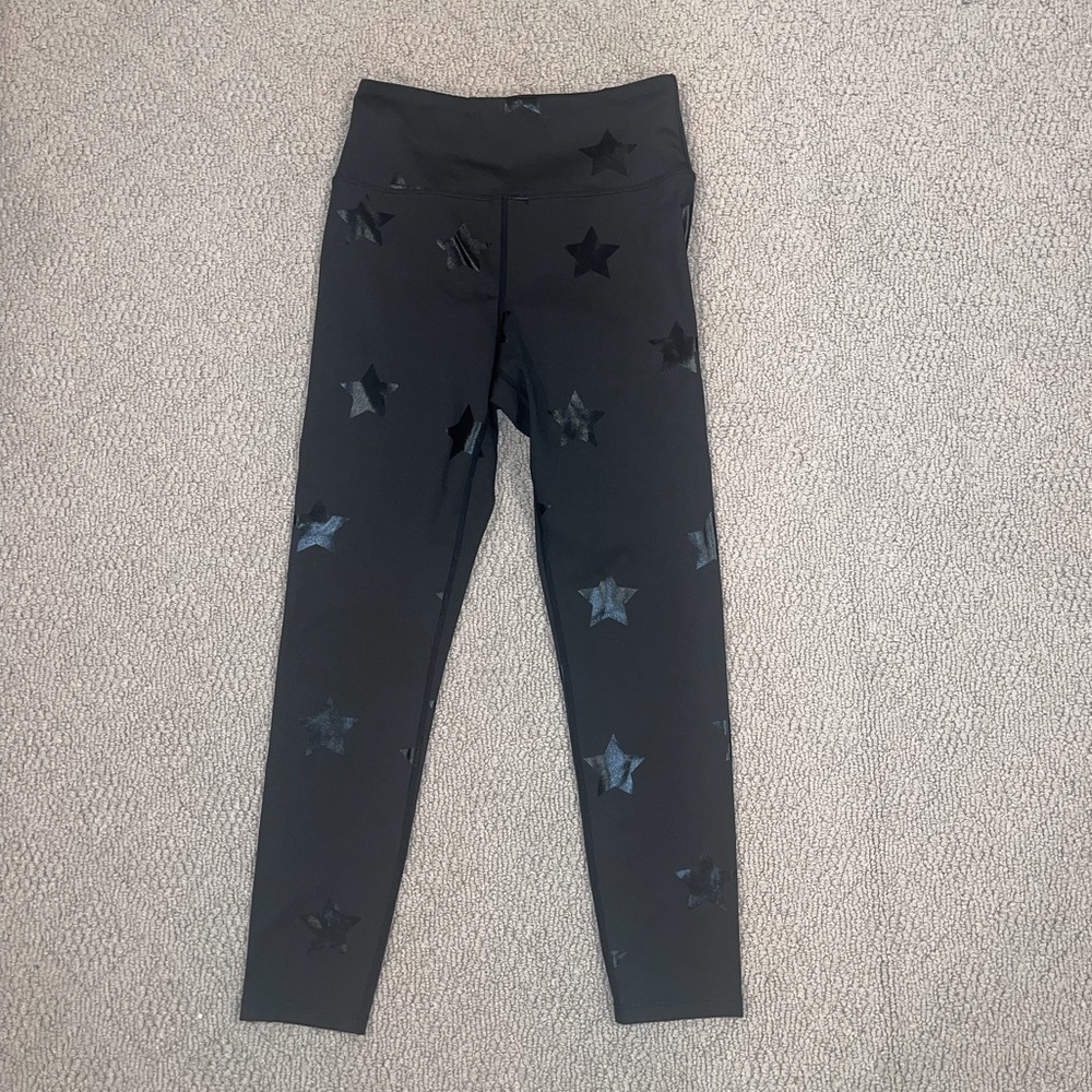 Nanette Lenore black star leggings S